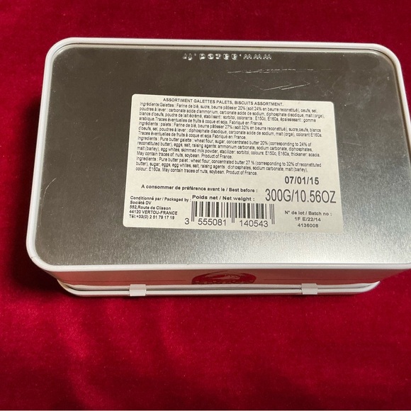 Collectible Metal Box Raised Relief Color Images of 5 Paris Landmarks Hinged Lid - Picture 7 of 11